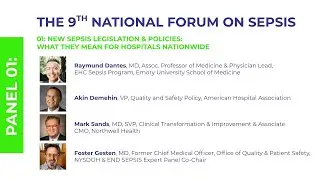 2025 National Forum on Sepsis Panels 1 & 2