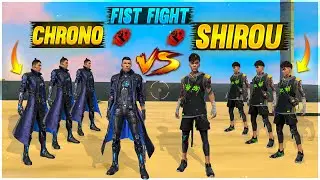 Chrono vs Shirou Factory Challenge🤣| 4 vs 4 who Will Win?| AJJU BHAI #factoryfreefire
