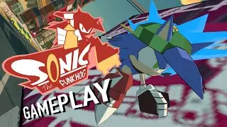 Sonic the Funkhog! | Bomb Rush Cyberfunk Mod Gameplay