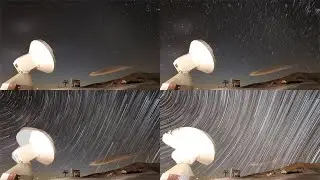 How to produce star trails time lapse videos on a Mac