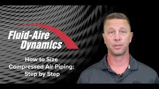 How to Size Compressed Air Piping: Step by Step