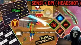 ❗ 30 KILL PAKE SENSITIVITAS HEADSHOT 2025 UPDATE INI ⚙️🔓SETTING SENSITIVITAS FF AUTO HEADSHOT 2025