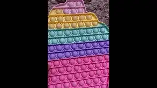 Pop it cupcake BIG SIZE GIGANTE FIDGET TOYS