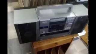 JVC dc-7 ghetto blaster/boom-box with a twist....