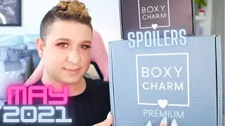 BOXYCHARM MAY 2021 BASE + PREMIUM SPOILER UPDATE, SNEAK PEEKS, AND MORE | Brett Guy Glam