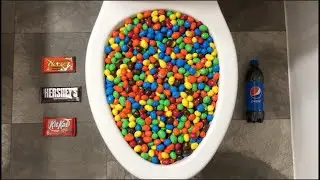 Will it Flush? - Coca Cola, Fanta, Mirinda Balloons and Candy