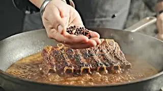 HYPNOTIC VIETNAMESE RIVER BBQ Sticky Beef Short Ribs in a GIANT Clay Pot 4K 60FPS
