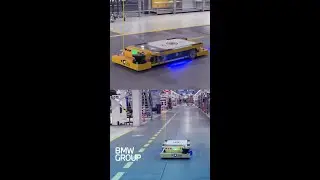 Autonomous vehicle in-house logistics | #shorts