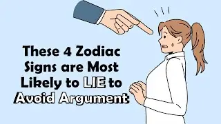 These 4 Zodiac Signs are Most Likely to LIE to Avoid Argument