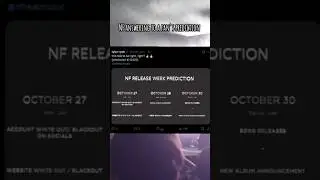 NF ANSWERING TO A FAN'S PREDICTION ABOUT NEW RELEASE #nf #nfrealmusic #nfnewalbum