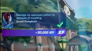Damage an Opponent Within 10 Seconds of Mantling - Fortnite Season Quests
