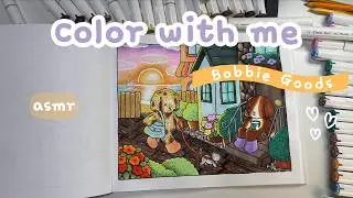 Colorindo Bobbie Goods (primeira vez pintando p&ocirc;r do sol)
