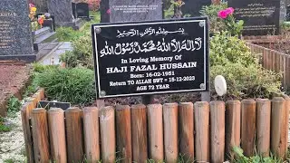 in the loving memory of Haji Fazal hussain sab / Clee road Cementery