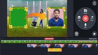 How to Add a Picture In Green Screen Video || Green Screen Video me photo Kaise dale, in kinemaster