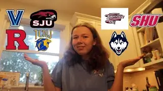 COLLEGE DECISION REACTIONS + WHERE I'M GOING TO COLLEGE