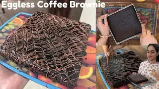 Eggless Coffee Brownie | बिना अंडे की कॉफी ब्राउनी | Easy & Delicious Recipe |