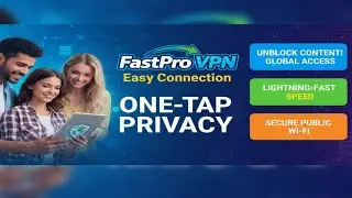 РАЗБЛОКИРУЙТЕ ИНТЕРНЕТ! 🔓 FastPro VPN: глобальный доступ в один клик