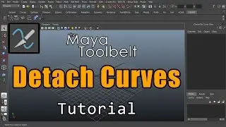 The Maya Toolbelt - Detach Curves (Outdated)