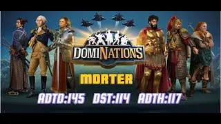 [Mortar] Dominations WW 3D Base (ADTD:145/DST:114/ADTH:117) VS. theBossHoss, Attacker：shoooooo