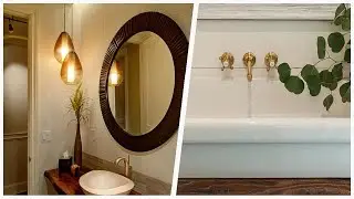 75 Small Limestone Floor Powder Room Design Ideas You'll Love 💎