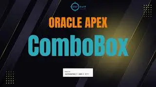 Объяснение Oracle APEX ComboBox с ручным вводом и динамическим поиском