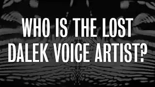 Doctor Who - The Lost Dalek Voice Artist #shorts