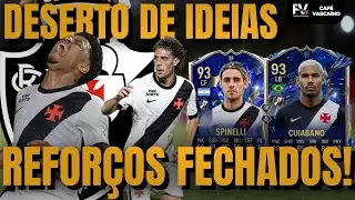 VASCO JOGA MAL E SAI DE CAMPO VAIADO | DIRETORIA FECHA DUAS CONTRATAÇÕES | CAFÉ VASCAÍNO