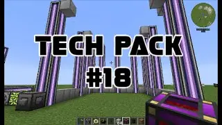 Tech Pack (modded Minecraft) ep 18 (Checking out AE2 spatial storage)