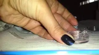 Tutorial gel colorato creato con gli smalti