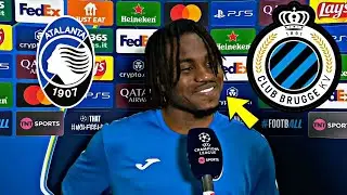 ⚫🔵😱 DRINGEND! KIJK WAT Ademola Lookman ZEI OVER CLUB BRUGGE NADAT HIJ ATALANTA FC VERLIET