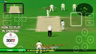 How to play Ea cricket 2007 in android & How to download Ea cricket 2007 on mobile via winlator 10.1