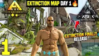 EXTINCTION MAP Pe Pehli Baar! | ARK Unlimited Mobile DLC Part 1 (Hindi Gameplay)
