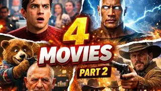 4 Movies Explained in Hindi 🔥 Superhero, Western & Prison Chaos | PART 2 😱🎬