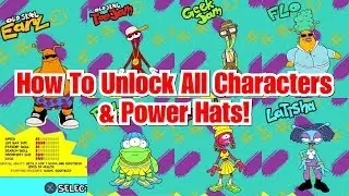 ToeJam & Earl Back In The Groove! | Unlock All Characters & Power Hats Guide (PS4, Switch, XB1, PC)