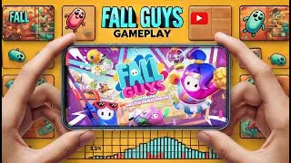 Fall Guys iOS: Gameplay on iPhone!