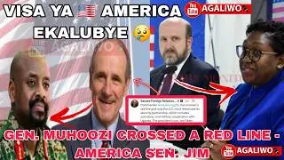 GEN. MUHOOZI AMERICA EMUTADDE KU NINGA, EBYA UGANDA NE AMERICA BITABUKIDEE DDALA, VISA EKALUBYE