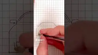 Toyota Supra mk4 drawing tutorial