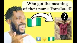 The MOST AMAZING NIGERIAN name meaning video | GUESS WHO got their Igbo name featured ? - Episode 35