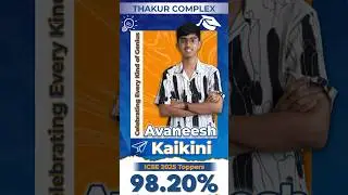 Avaneesh | ICSE Topper Children&rsquo;s Academy Thakur Complex