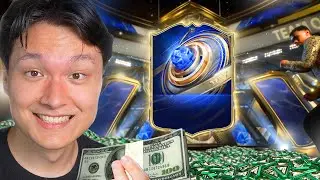 Jag &ouml;ppnade FC26 TOTY packs f&ouml;r 1000kr..