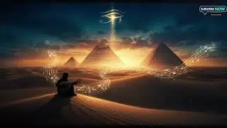 🎵 عزف العود في صحراء الأهرامات | موسيقى مصرية قديمة هادئة للتأمل والاسترخاء 🏜️𓂀