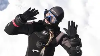 Ice Diving with Ivana and Janez - Tavničko Lake, Zlatibor, Serbia