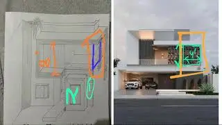 How do we create design concepts for front elevation | Haryana Elevation Design
