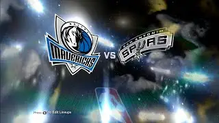 NBA 2K11 Simulation of 2010-11 Season: Dallas Mavericks vs. San Antonio Spurs January 14, 2011