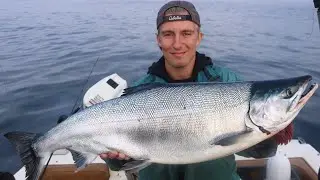 Salmon Fishing on Beautiful Vancouver Island (Bamfield)