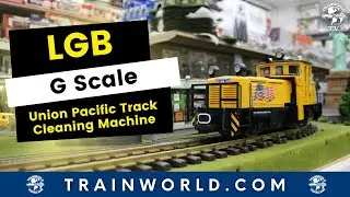 G Scale LGB Union Pacific Track Cleaning Machine