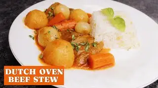 Better Than Restaurant! Homemade Dutch Oven Stew, Rich, Flavorful, and So Easy! Beef Stew Recipe