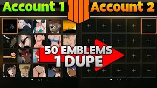 How to Duplicate 50 Emblems in ONE GO! Black Ops 4 Glitch Tutorial