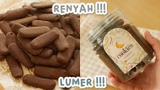 LIDAH KUCING COKLAT RENYAH dan LUMER!!