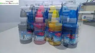 Unboxing Tinta Art Paper G&G Original Competible Printer Epson